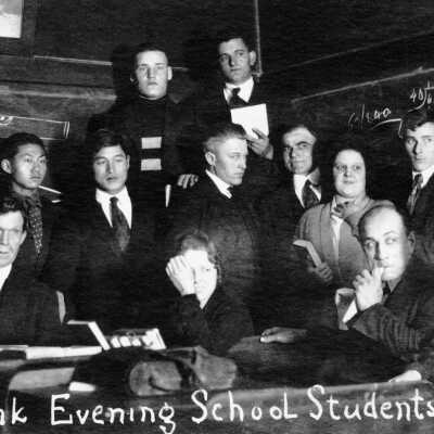 Burbank Evening School Students Jan. 1920