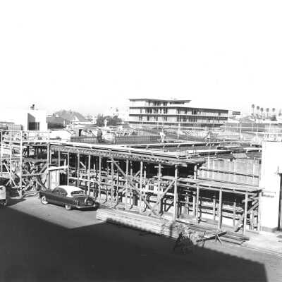 City Garage under construction