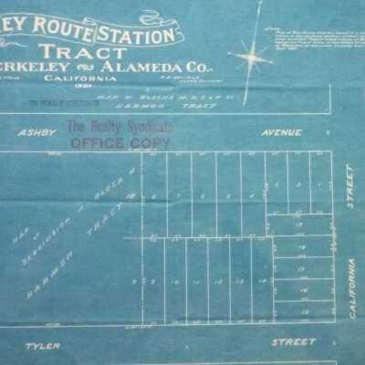 Key Route Station tract, Berleley, Alameda Co., California, 1907