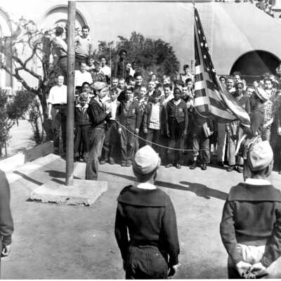 Willard School, Flag Day