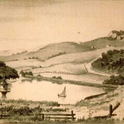 Berryman Resevoir- Sketch