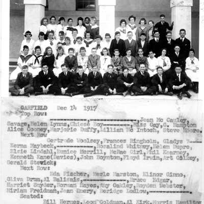 Garfield School graduating class
