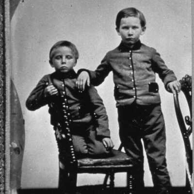 Peter and James Byrne portrait