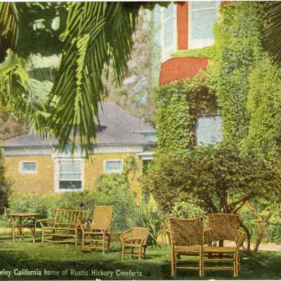 A beautiful Berkeley California home of Rustic Hickory Comforts