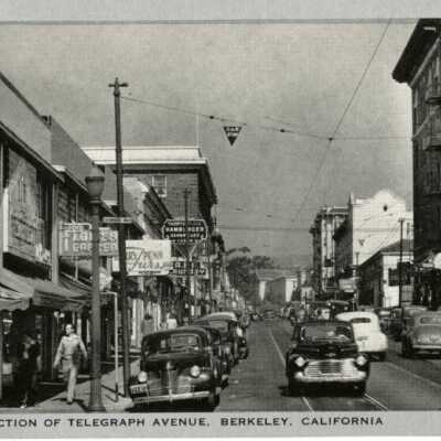 A Business Section of Telegraph Avenue, Berkeley, California