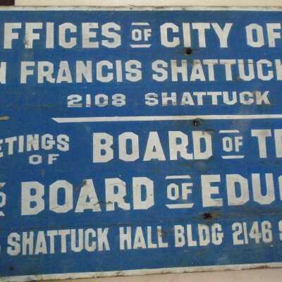 Sign, Informational