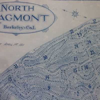 North Cragmont, Berkeley, Cal., 1900