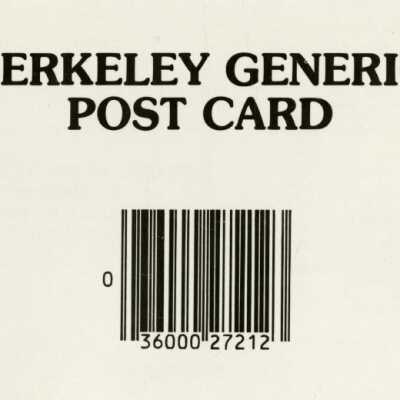 Berkeley Generic Post card: Origformat: Postcard