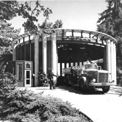 Fire Station #4, new Fire Truck