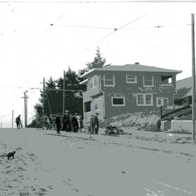 Grove Street looking south toward Berryman