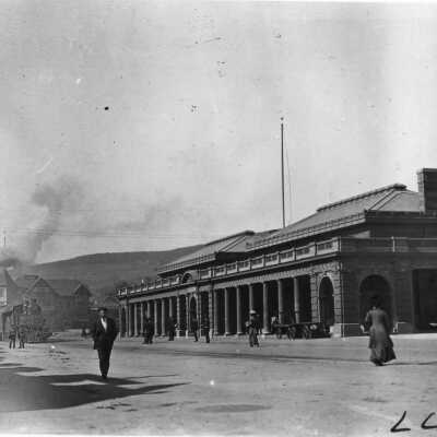 SP Depot, downtown