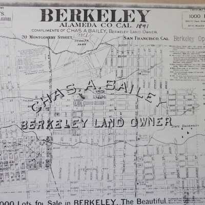 1000 lots for sale, Berkeley, Alameda Co. Cal., 1891
