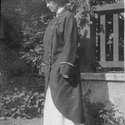 Leonore Ginno Standing in Garden