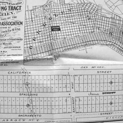Spaulding Tract at Berkeley property, location