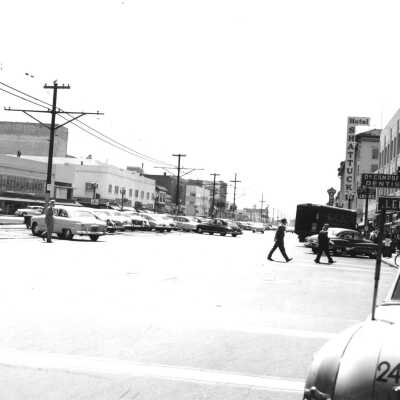 Shattuck & Center, looking S