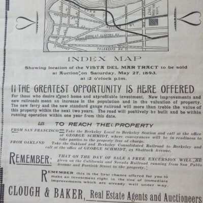 Vista Del Mar Tract, 1893