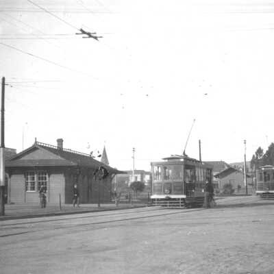 SP Depot, downtown, Key Streetcar