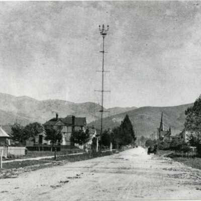 Durant Avenue, looking east