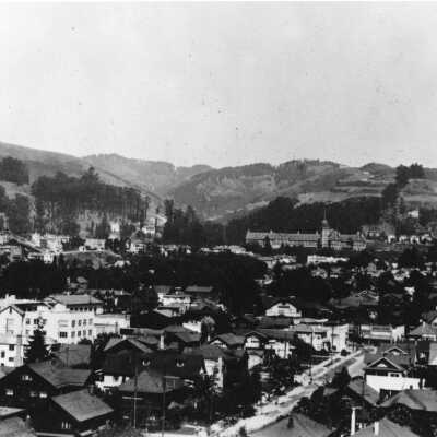 View from top of Alta Bates, E