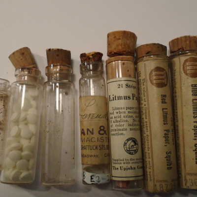 bottle, medicine