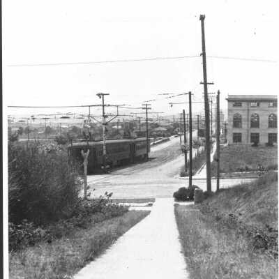 SP Interurban, west on Solano