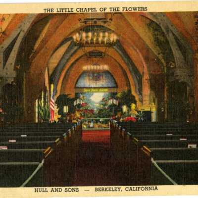 The Little Chapel of The Flowers: Origformat: Postcard