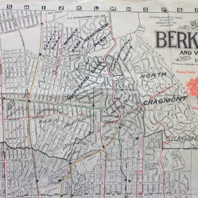 Berkeley and Vicinity, 1915
