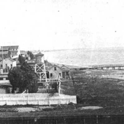 Waterfront south of University 1884