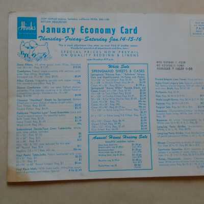 Advertising Card