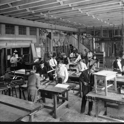 Berkeley High School - Woodshop