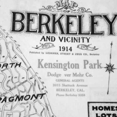 Berkeley Map (Green)