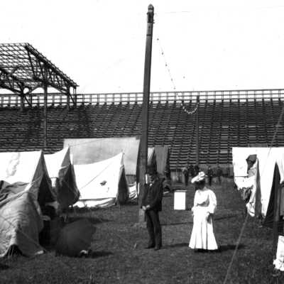 1906 Earthquake refugee camp