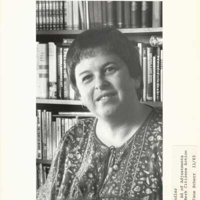 2011.060.074a: Jane Scherr, photog.  11/1983