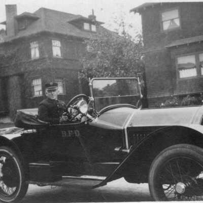 Police car, Chief Haggerty