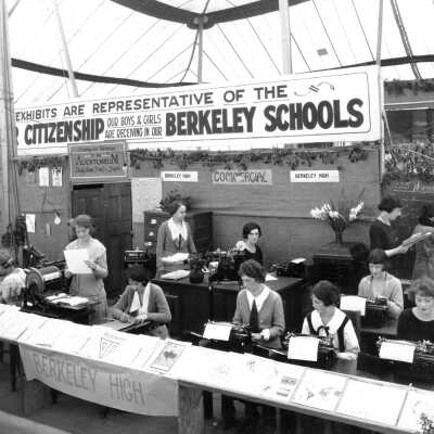 Berkeley High School - Commercial Department exhibits