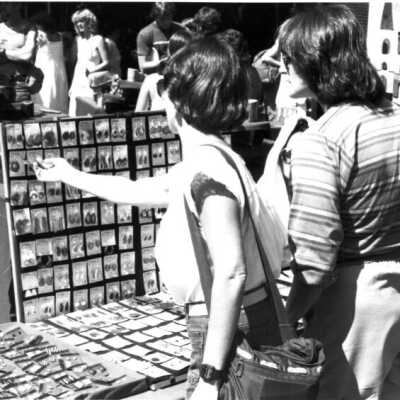 Shopping at the Arts & Crafts Fair, Live Oak Park