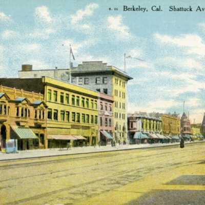 Berkeley, Cal. Shattuck Avenue (West Side).
