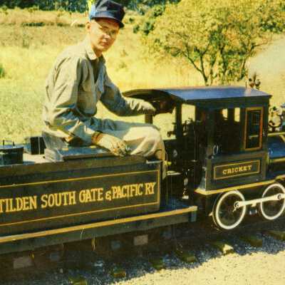 Miniature railroad in Tilden Park