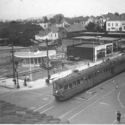 Shattuck and University looking to the northwest