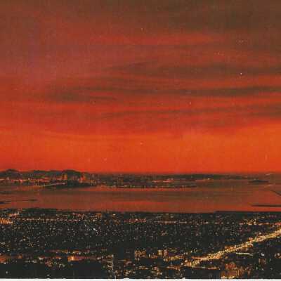 Sunset over Berkeley