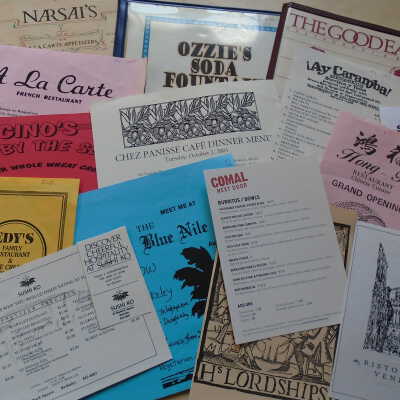 Menu collection
