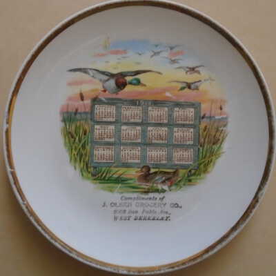 Calendar Dish