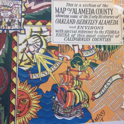 Map of Alameda County