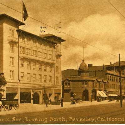 Shattuck Ave., Looking North, Berkeley, California
