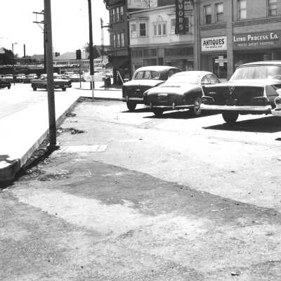 Adeline and Ashby, NW corner, 1960s