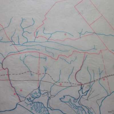 East Bay area, 1845 ca.
