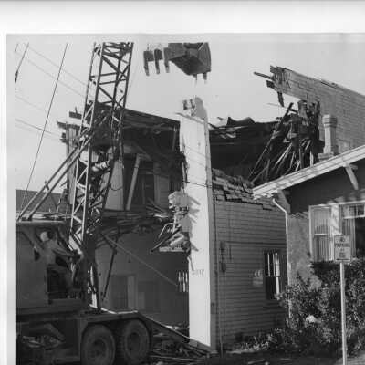 Fire Station #5, demolition