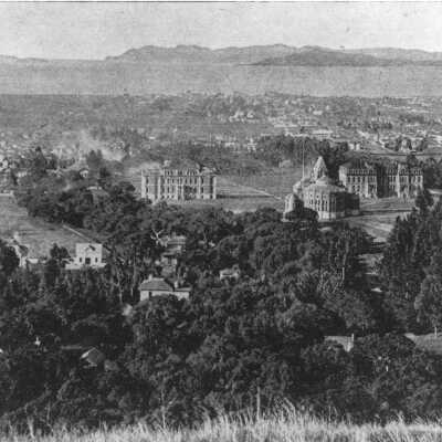 University of California looking NW, Mt Tamalpais