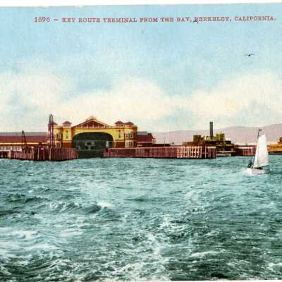 Key Route Terminal From The Bay, Berkeley, California.