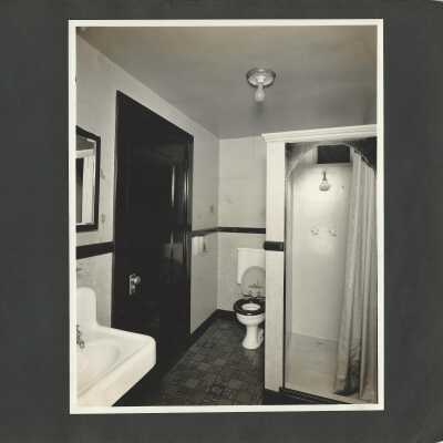 47: Hotel Whitecotton? Bathroom in guest room? 